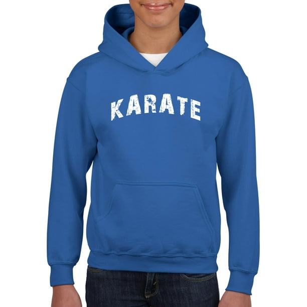 Childrens I Love Karate Sweater Boys Girls Pullover Sweaters 